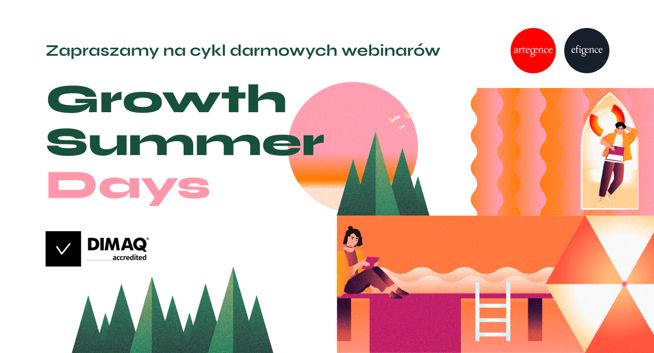 Zapraszamy na kolejne webinary z cyklu Growth Summer Days dla osób odpowiadających za online marketing i UX produktów cyfrowych