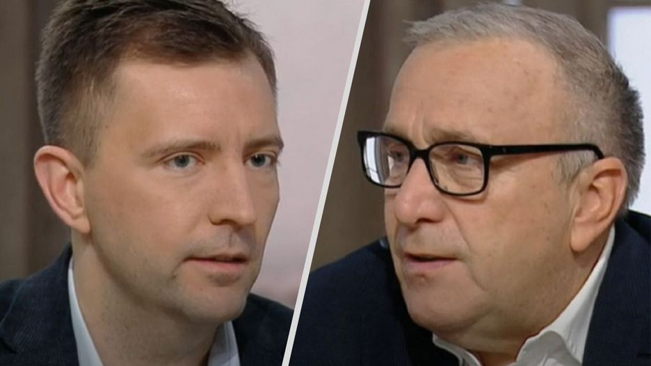 Łukasz Schreiber (PiS), Grzegorz Schetyna (KO)