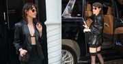 Kristen Stewart spaceruje ulicami Nowego Yorku w pończochach i marynarce za 26 tys. zł. Udana stylizacja? (ZDJĘCIA)
