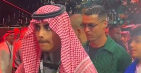 Cristiano Ronaldo przyłapany. Pojawił się na wielkim wydarzeniu