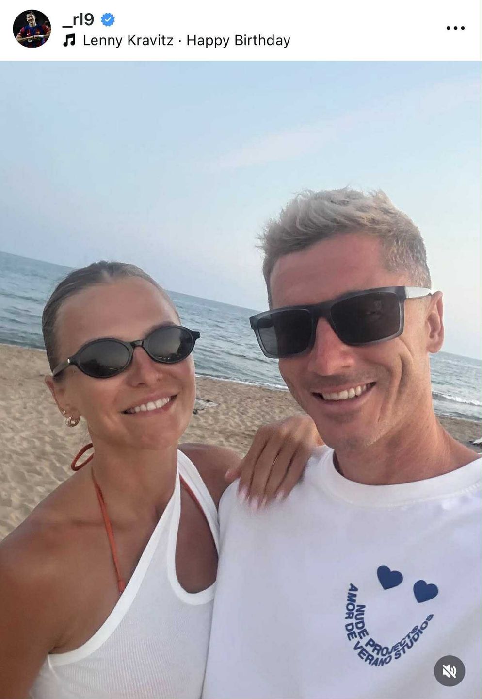 Anna i Robert Lewandowscy