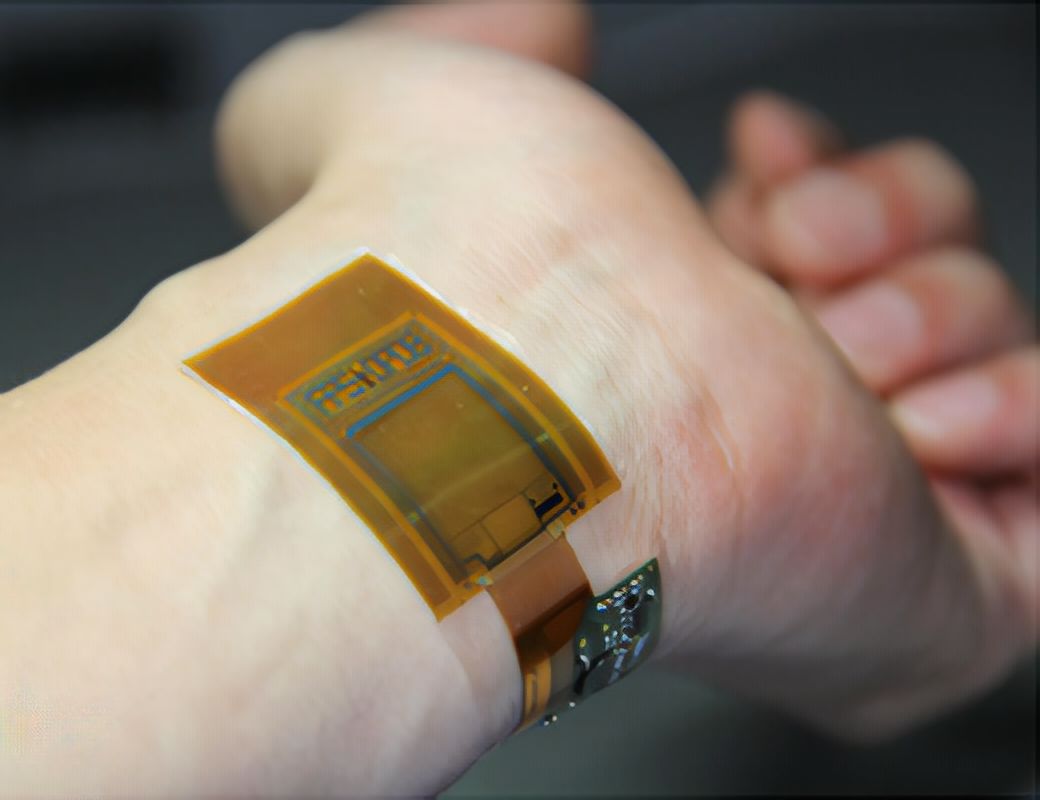 Oto elastyczny sensor biometryczny JDI. Odczyta mapę naczyń krwionośnych i tętno 1
