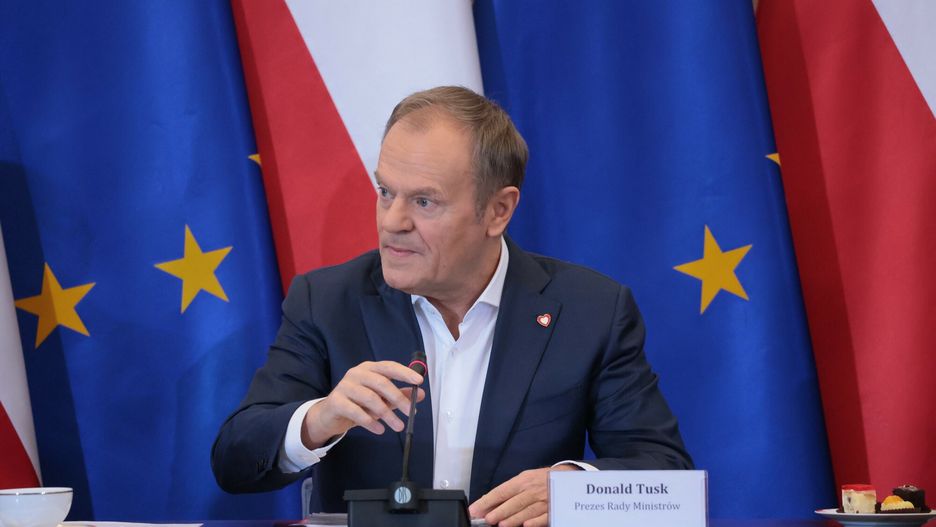 Spotkanie z laureatami nagrody Prezesa Rady Ministr�w za osi?gni?cia naukowe
Fot. Anita Walczewska/East News, Warszawa, 29.11.2024. KPRM. Spotkanie premiera Donalda Tuska (n/z) z laureatami nagrody Prezesa Rady Ministrow za osiagniecia naukowe za rok 2023.
Anita Walczewska
