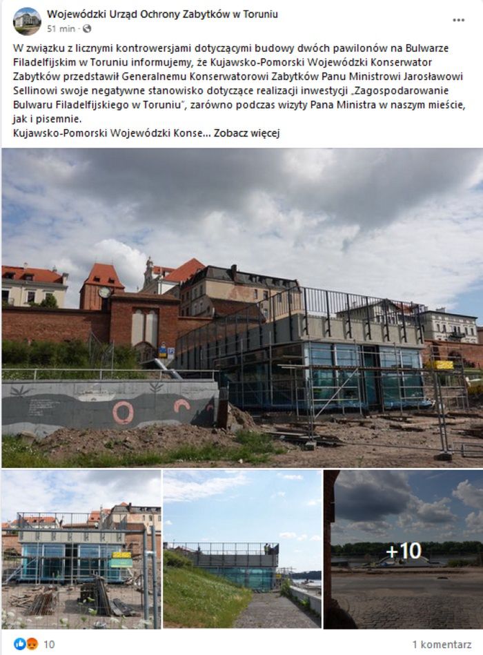 Nowe pawilony nie podobają się konserwatorom zabytków