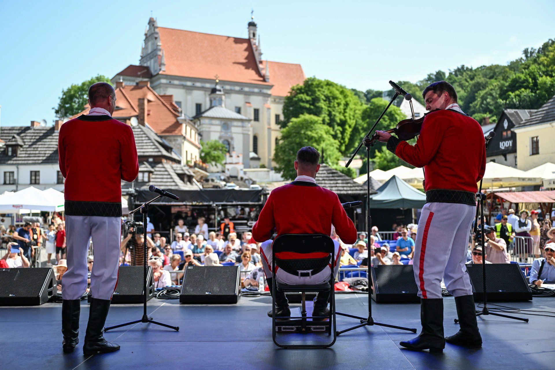 21.06.2024 KAZIMIERZ DOLNY 58. OGOLNOPOLSKI FESTIWAL KAPEL I SPIEWAKOW LUDOWYCH FESTIWAL KAPELE SPIEWACY LUDOWI KAZIMIERZ DOLNY FOT. ROMAN WESOLOWSKI / POLSKA PRESS