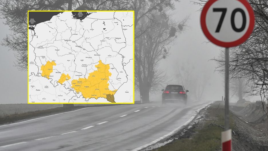 Zrobi się niebezpiecznie. IMGW ostrzega przed gęstą mgłą
