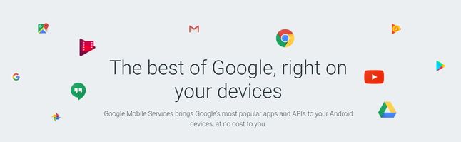 Google Mobile Services (GMS)