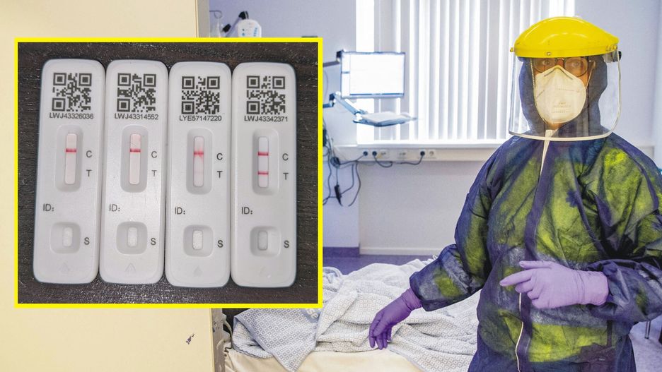 Dowód na szybkość Omikronu. Pokazał testy z domu 