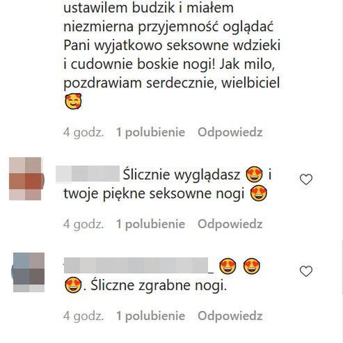 Screen z instagramowego profilu Anny Popek