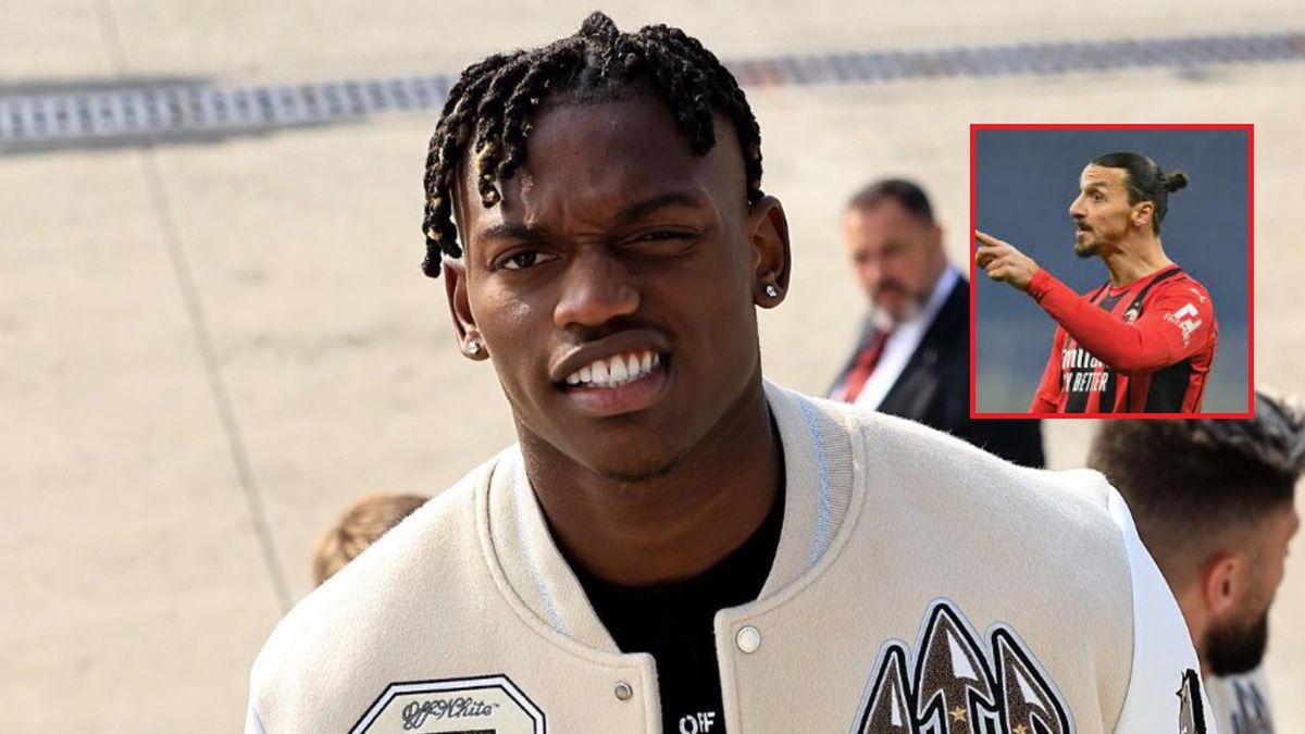 Rafael Leao dzieli szatnię ze Zlatanem Ibrahimoviciem