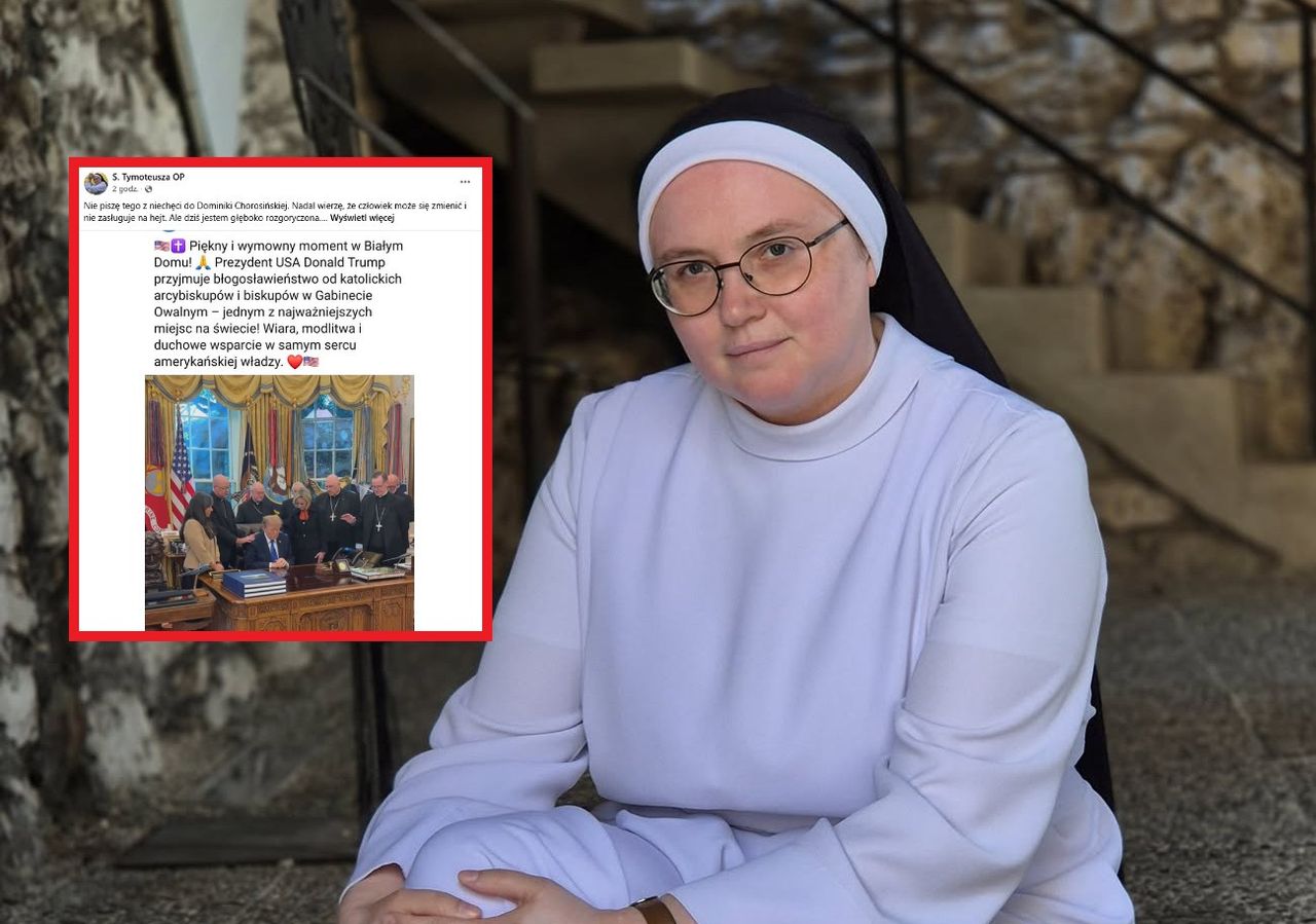 Zakonnica nie wytrzymała po wpisie posłanki PiS. "Jestem rozgoryczona"