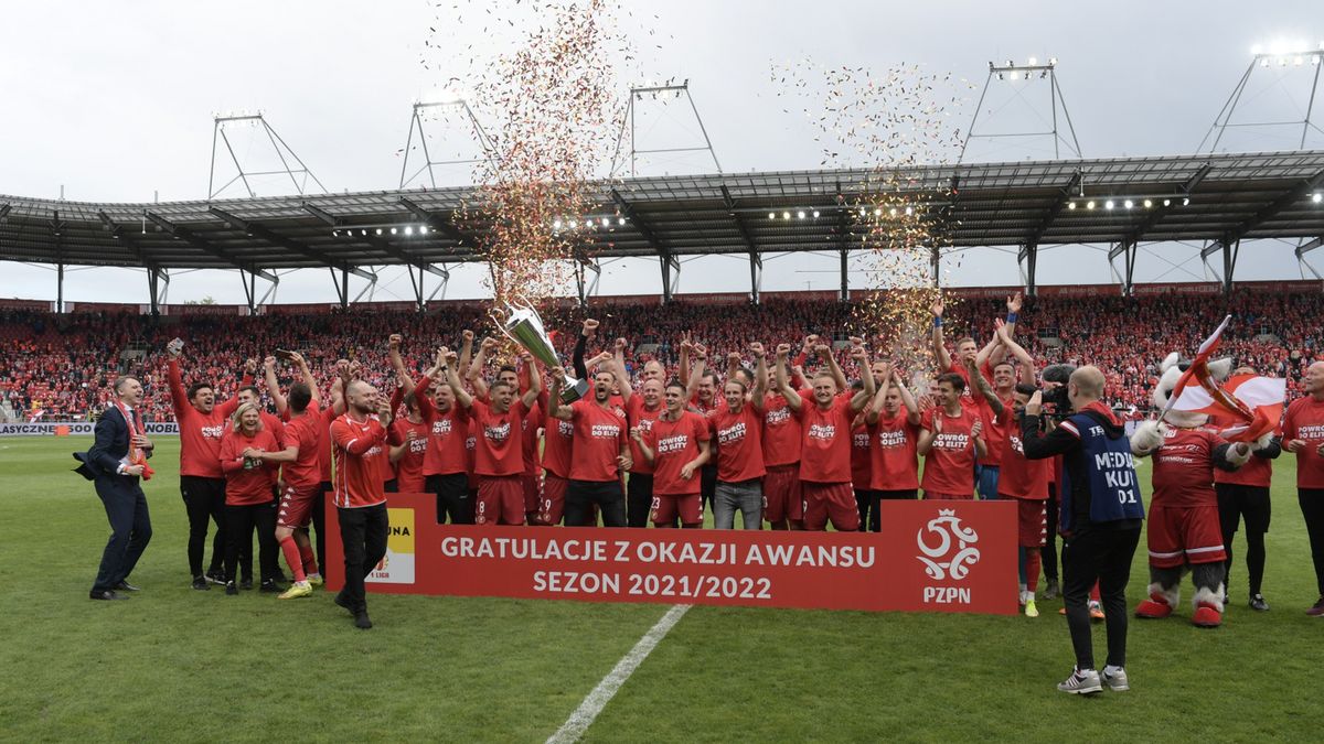 Widzew Łódź wraca do PKO Ekstraklasy 