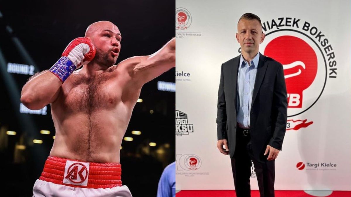 Na zdjęciu: Adam Kownacki i Tomasz Adamek