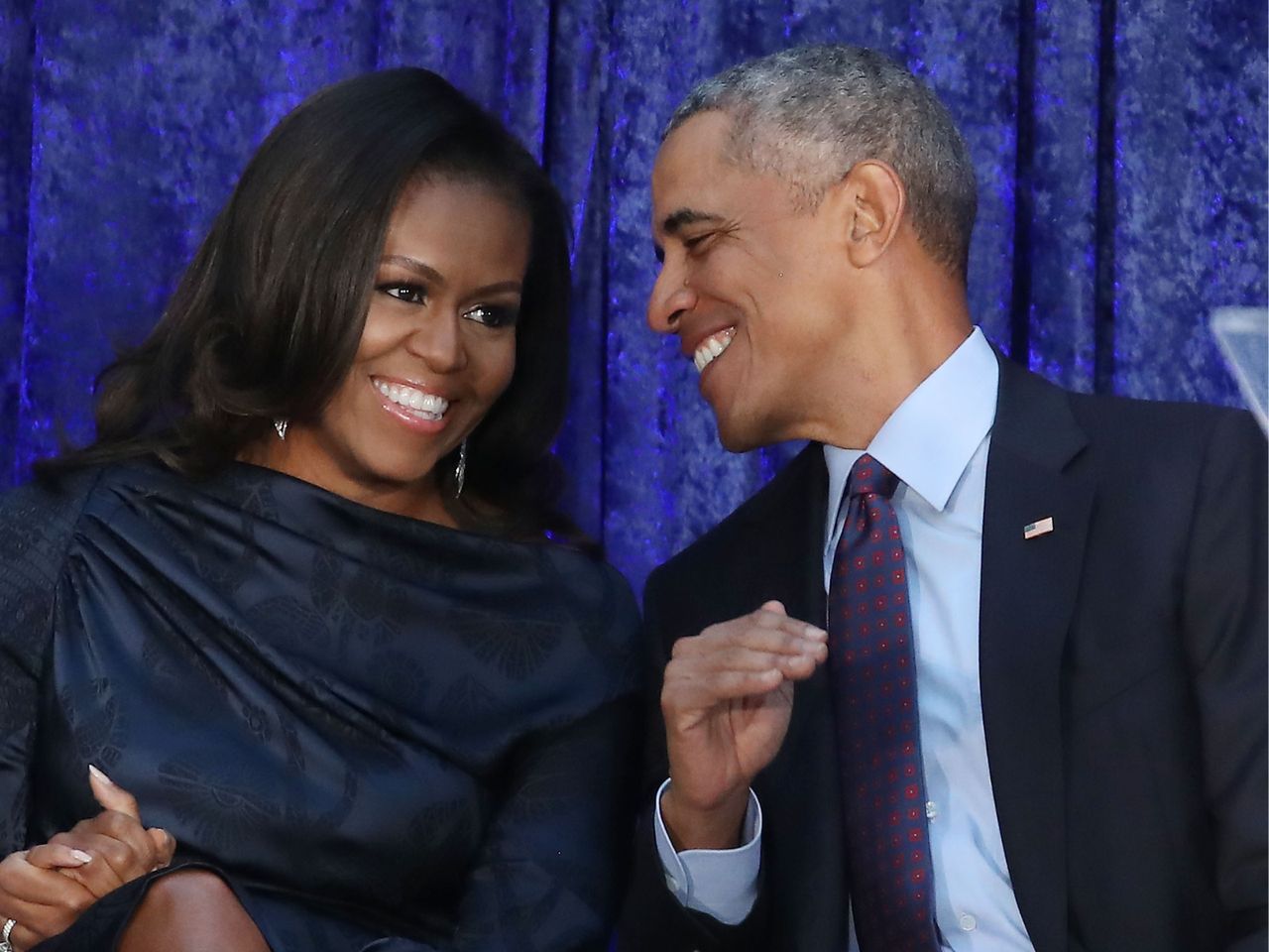 Barack Obama i Michelle Obama ponownie w Białym Domu
