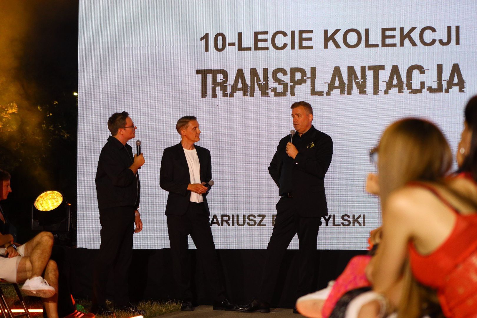 Od lewej: Mateusz Szymkowiak, Mariusz Przybylski oraz Bertus Servaas