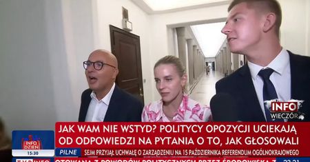 Kuriozalne sceny w TVP Info. Jeden poseł nie wytrzymał