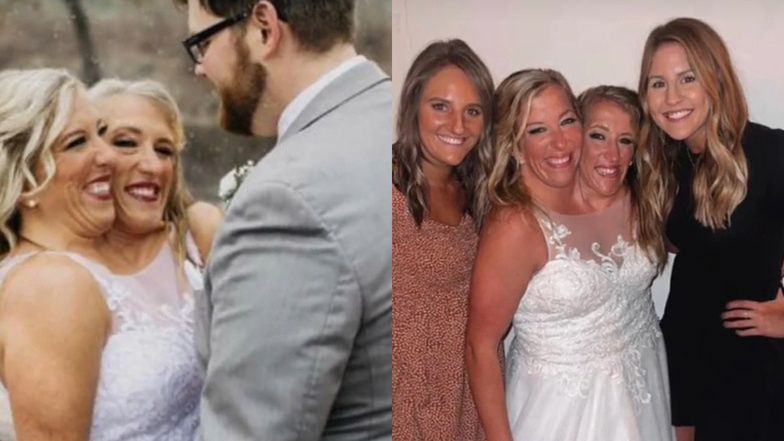 Bliźniaczki Abby i Brittany Hensel wyszły za mąż