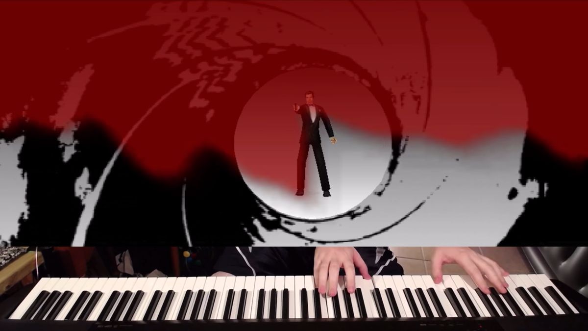Zagrał w "Goldeneye 007" i przeszedł poziom... na pianinie 1