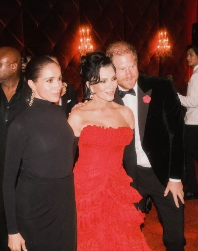 Meghan Markle, Kris Jenner, książę Harry