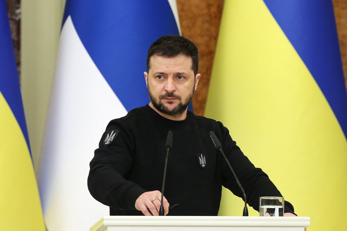 Володимир Зеленський підписав укази про звільнення високопосадовців (mr) PAP/Viktor Kovalchuk