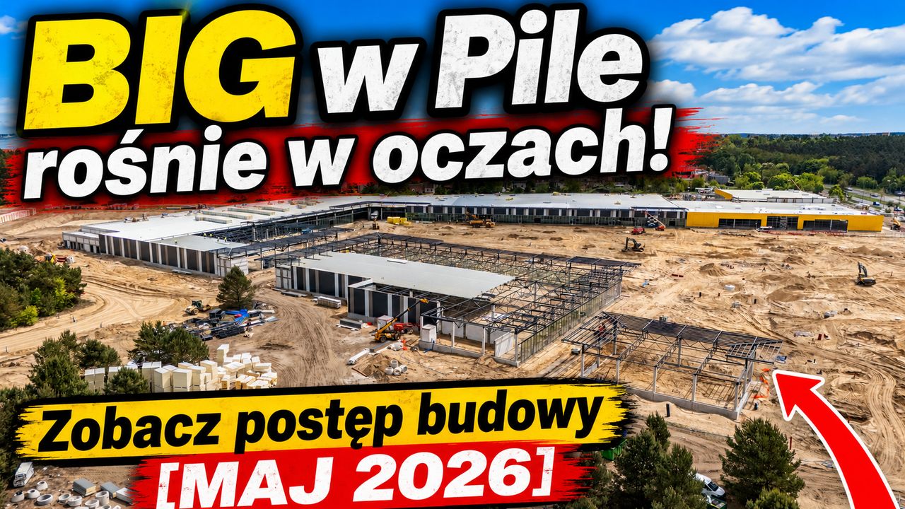 Mieszkańcy przecierają oczy. Zobacz BIG w Pile z lotu ptaka
