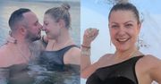 Magdalena Narożna wygina się w BIKINI na Islandii, wtulając się w ukochanego. Romantycznie? (ZDJĘCIA)