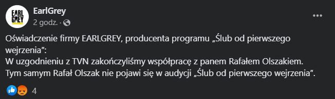 Rafał Olszak wyrzucony ze "Ślubu od pierwszego wejrzenia"