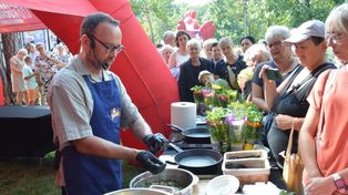 Stalowa Wola: Niedzielny festiwal kulinarny Polska od Kuchni z mistrzami patelni. Zobacz zdjęcia