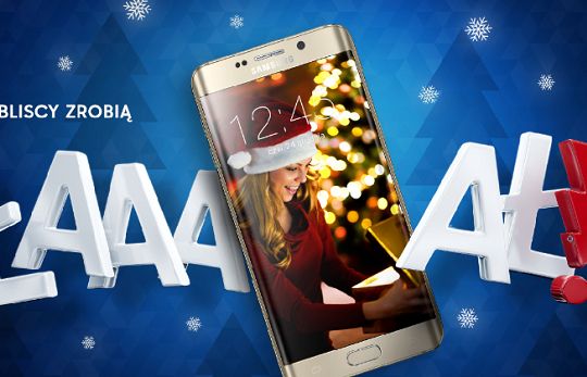 „Efekt łaaaał” w świątecznej kampanii reklamowej sprzętu Samsung