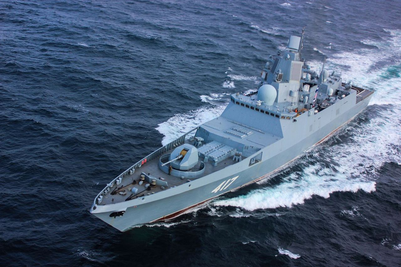 Rosyjska fregata projektu 22350, zdjęcie ilustracyjne