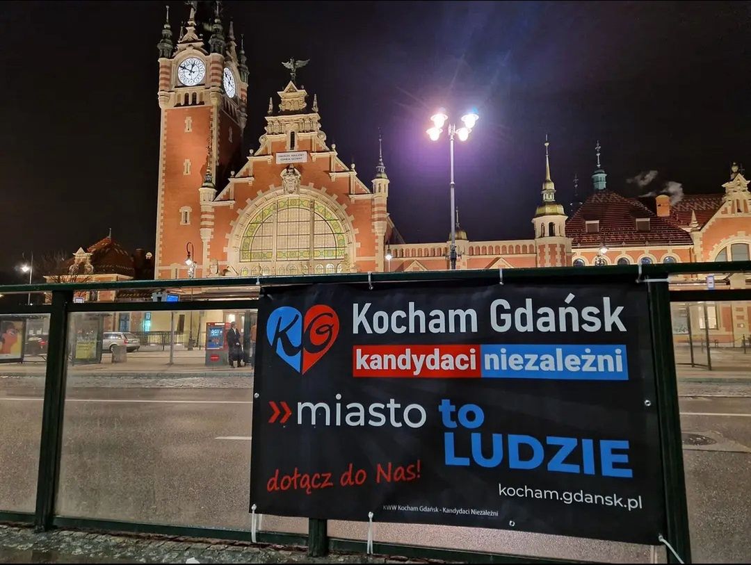 Mariusz Adamkiewicz, chciał kandydować na radnego z list komitetu Kocham Gdańsk