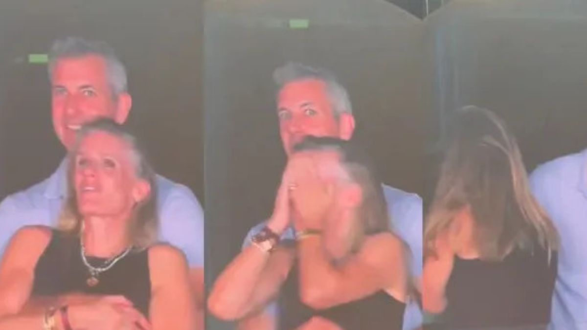 Nagrała Andy'ego Byrona na koncercie Coldplay. Zabrała głos