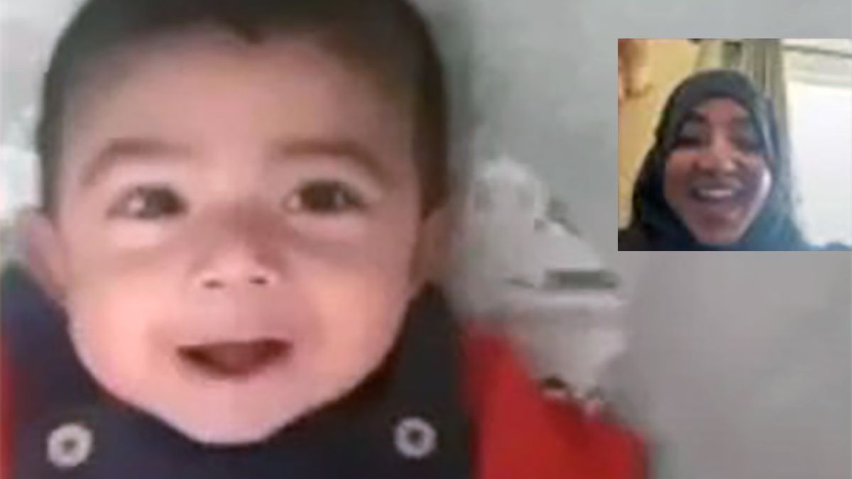 Huzayfah Aslam zobaczył swoją 28-letnią mamę dopiero 6 miesięcy po porodzie