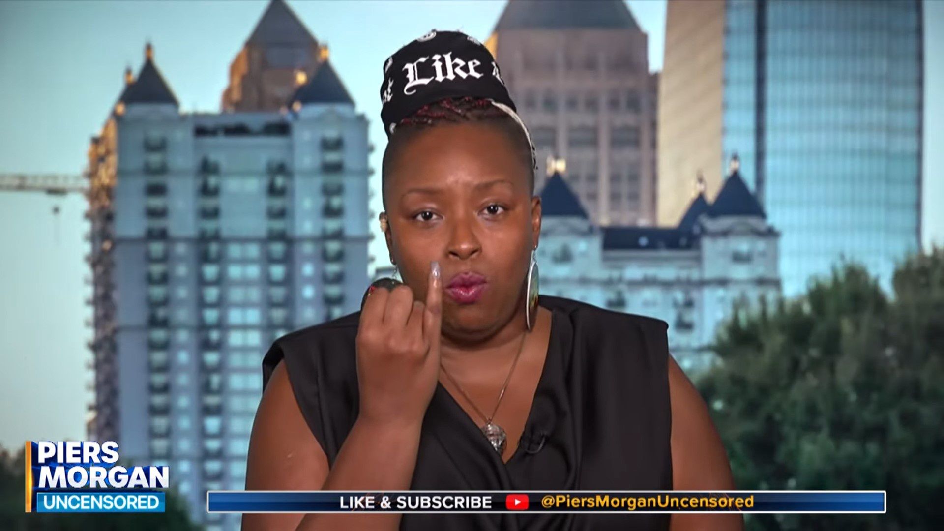 Jaguar Wright w programie "Piers Morgan Uncensored"