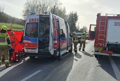 Tragiczny wypadek. Nie żyje motocyklista