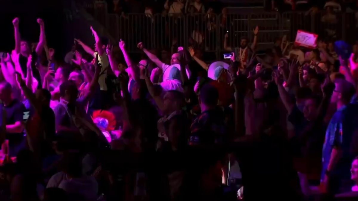 Na zdjęciu: polscy kibice