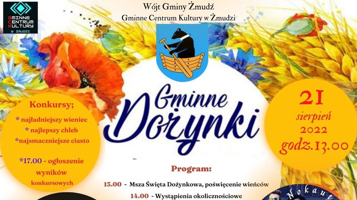 Dożynki Gminy Żmudź 2022