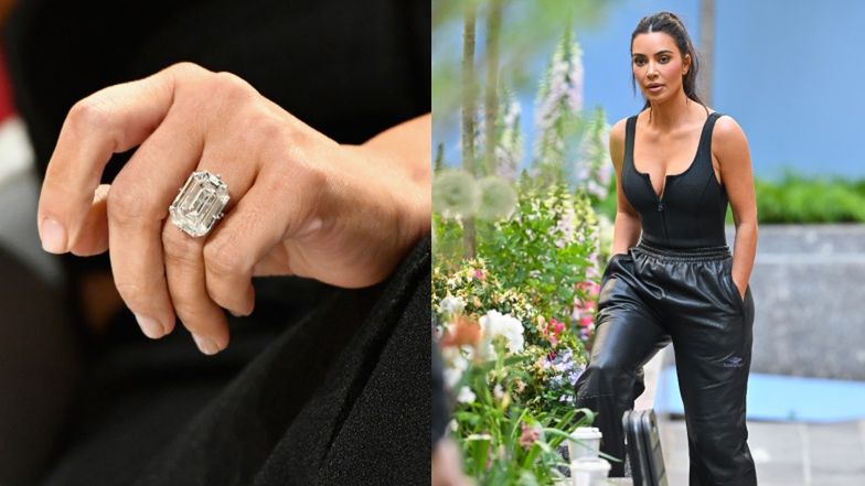 Kim Kardashian otrzymała jeden z najdroższych pierścionków zaręczynowych w historii show-biznesu