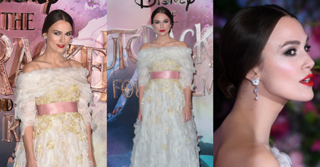 Keira Knightley niczym księżniczka na premierze "Dziadka do orzechów"
