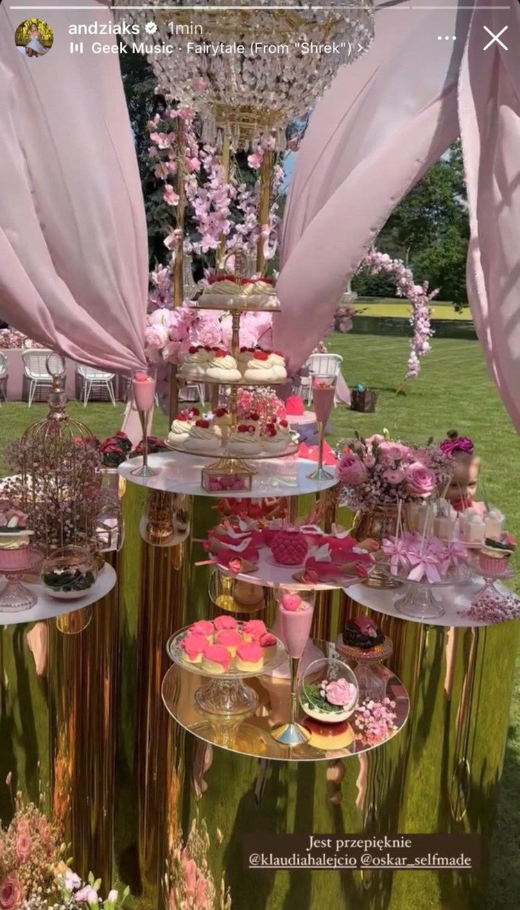 Tak wyglądała impreza urodzinowa córki Klaudii Halejcio