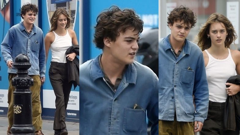 Syn Johnny'ego Deppa na spacerze z ukochaną