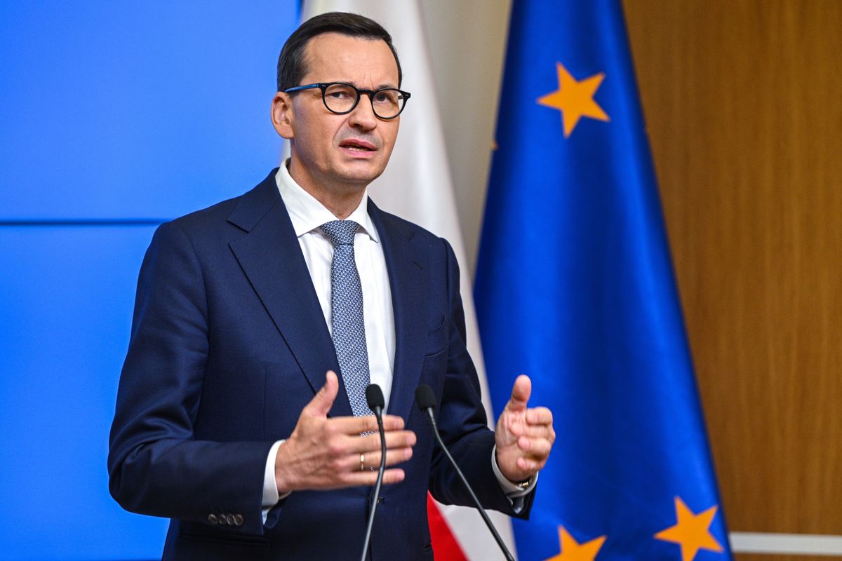 Premier Mateusz Morawiecki zareagował na niekorzystny dla PiS sondaż CBOS