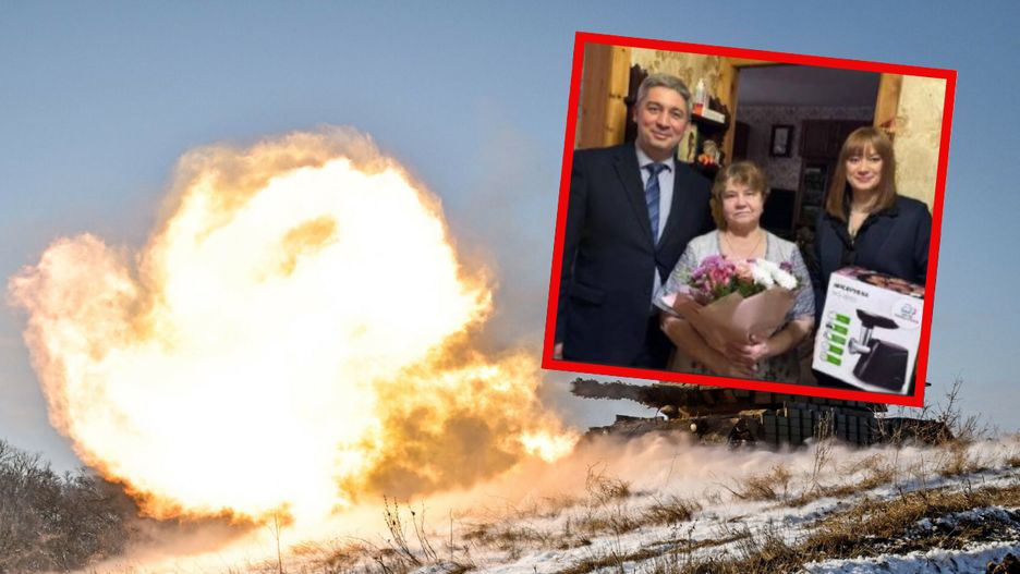 Matki poległych żołnierzy z Rosji dostały maszynki do mięsa