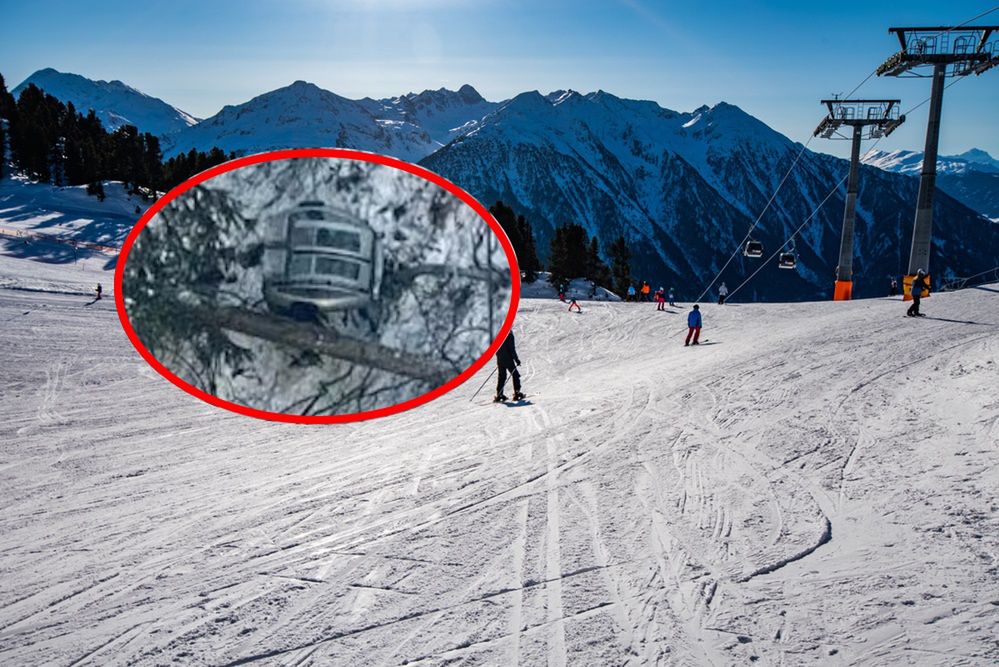 Koszmar w Alpach. Spadła gondola z czteroosobową rodziną