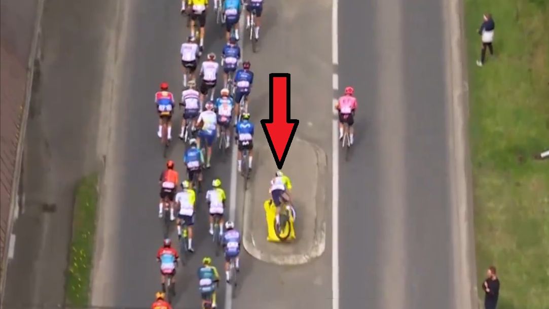 Na zdjęciu: wypadek Laurenza Rexa