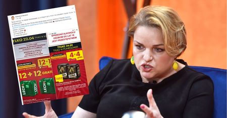 Reklamowali piwo, Bosacka nie wytrzymała. "Takiej promocji w moim długim życiu nie widziałam"