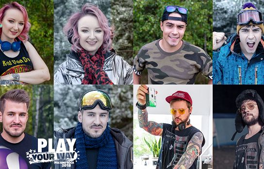 Red Lipstick Monster, Rezi, Izak i Człowiek Warga w kampanii Play