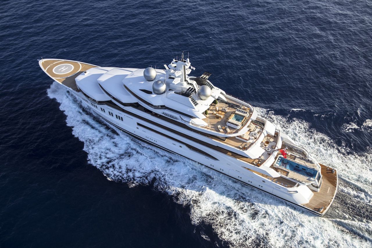 U.S. to auction seized $300m superyacht linked to Russian oligarch