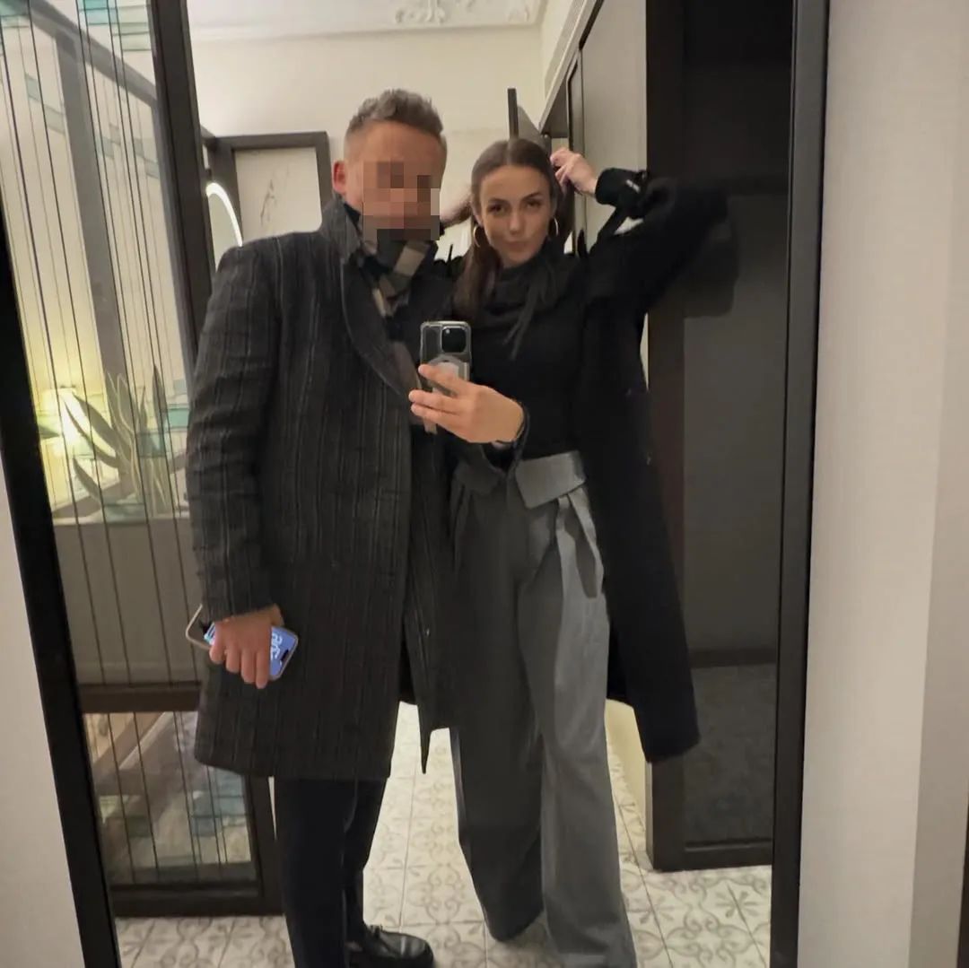 Marcela Leszczak z partnerem