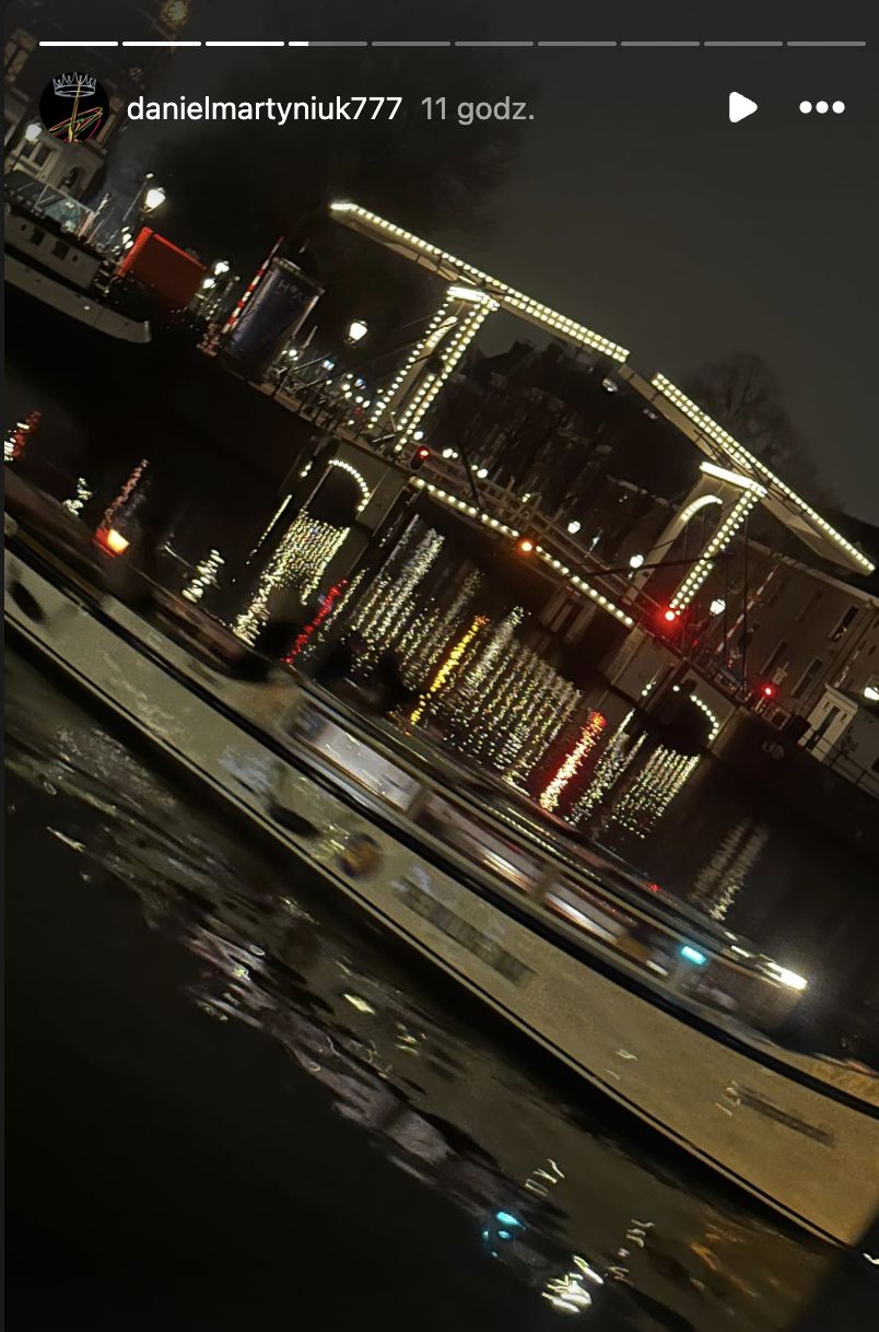 Daniel Martyniuk pokazał panoramę Amsterdamu